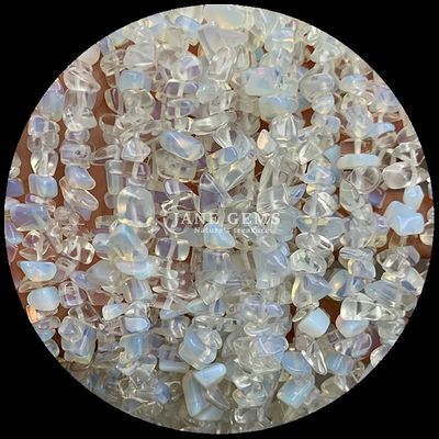 Sodalite Mookite Gems Perle Cristallo Naturale Forma Irregolare Scheggio di Ghiaia Pietra Groviglio Stringhe di Perle Per Braccialetti