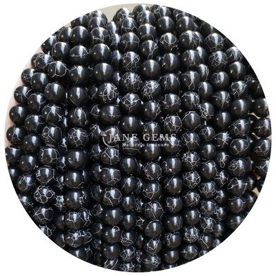 Ingrosso Howlite pietra rotonda perle sciolte turchese perle sciolte perle rotonde spazzatori per la produzione di gioielli