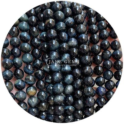 Ingrosso di pietra naturale perle rotonde larghe 8 mm perle larghe di tigre rosa rosso perle rotonde perli rotonde per gioielli