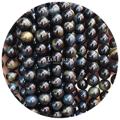Ingrosso di pietra naturale perle rotonde larghe 8 mm perle larghe di tigre rosa rosso perle rotonde perli rotonde per gioielli
