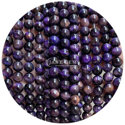 Ingrosso di pietra naturale perle rotonde larghe 8 mm perle larghe di tigre rosa rosso perle rotonde perli rotonde per gioielli