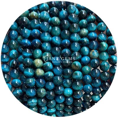 Ingrosso di pietra naturale perle rotonde larghe 8 mm perle larghe di tigre rosa rosso perle rotonde perli rotonde per gioielli