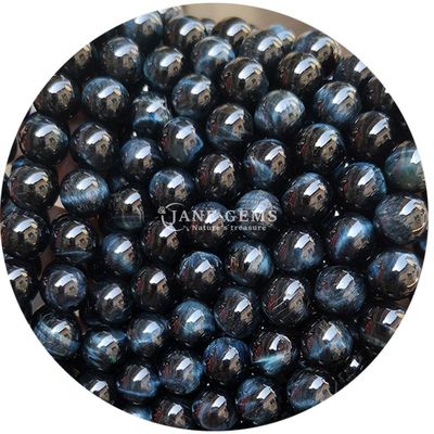 Ingrosso di pietra naturale perle rotonde larghe 8 mm perle larghe di tigre rosa rosso perle rotonde perli rotonde per gioielli