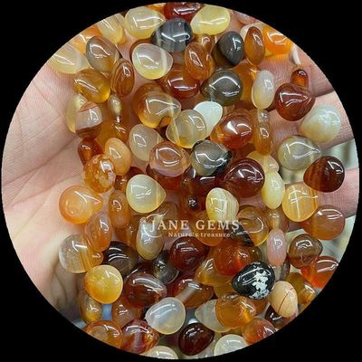 Carnelian Black Agate Gem Bead Naturale Cristallo Acqua Goccia Forma di Pietra Stringhe di Perla Loose Per Braccialetti