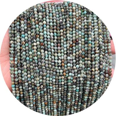 Ingrosso di gemme semi-preziose perle a facce a facce a facce sciolte perle di ametista accessori perle spazzatore per gioielleria