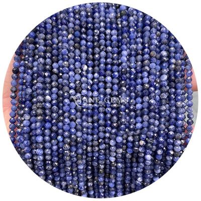 Ingrosso di gemme semi-preziose perle a facce a facce a facce sciolte perle di ametista accessori perle spazzatore per gioielleria