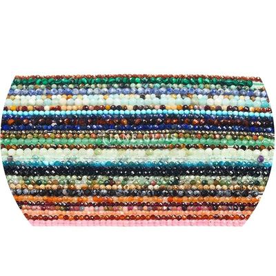 Ingrosso Di Quarzo Multicolore Semi-prezioso Di Gemme Di Faccette Di Perle Accessoiri Conchiglia Perla Spazzatore Per La Fabbricazione Di Gioielli