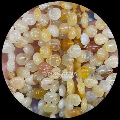 Agata indiana Topazio Gemma Perla Acqua cristallina naturale Bollina di forma di pietra Stringhe di perla sciolte Per braccialetti