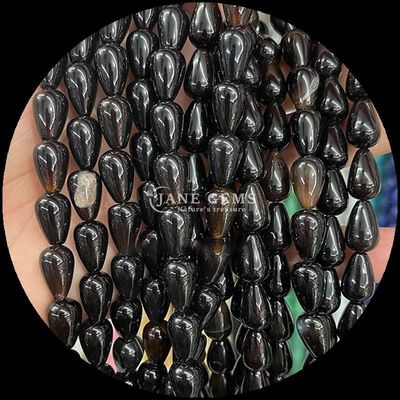 Howlite Crazy Agate Gem Bead Naturale Cristallo Acqua Goccia Forma di Pietra Stringhe di Perla Libera Per Braccialetti