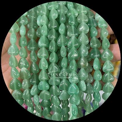 Rose Quartz Carnelia Gem Bead Naturale Cristallo Forma di Cuore Pietra Stringhe di Perle Loose Per Braccialetti