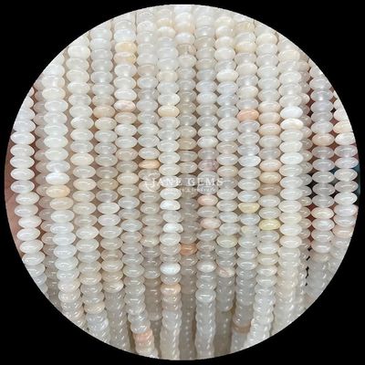 Sodalite Picture Stone Gem Bead Natural Crystal UFO Shape Stone Loose Bead Strands per braccialetti