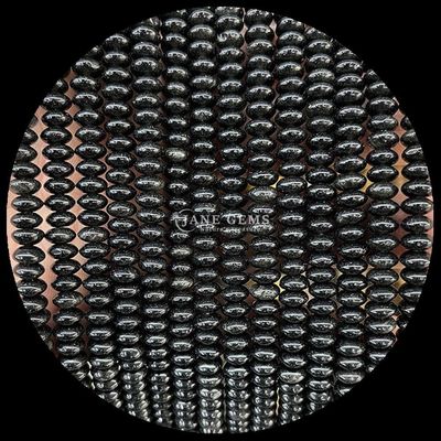Sodalite Picture Stone Gem Bead Natural Crystal UFO Shape Stone Loose Bead Strands per braccialetti