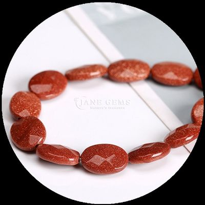 Perline a forma ovale a facce perle di gemme cristalline naturali opalite blu puntino di pietra perline a fasce per braccialetti