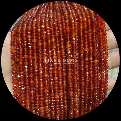 Gioielleria fai da te realizzazione di fili di perline di abaco a facce per l'energia curativa e le feste
