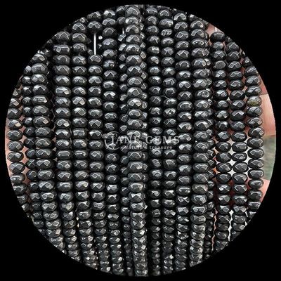 Agate indiana Green Dot Natural Gemstone Bead Strands Natural Gemstone Faceted Abacus Beads per regali personalizzati