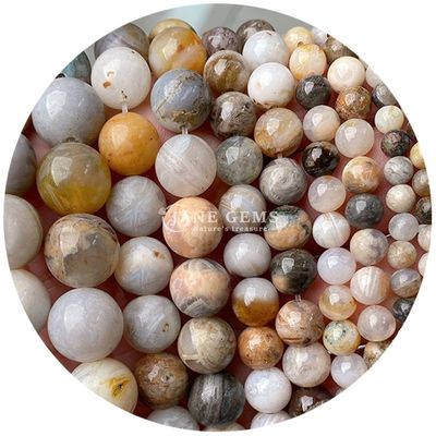 Perle di pietra liscia per la produzione di gioielli
