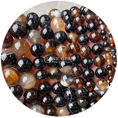Genuine Real Agate Loose Beads Red Agate Bead Strand Per Portachiavi / Gioielli / Artigianato Fare Regalo