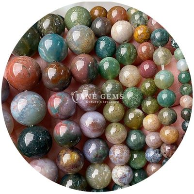 Genuine Real Agate Loose Beads Red Agate Bead Strand Per Portachiavi / Gioielli / Artigianato Fare Regalo