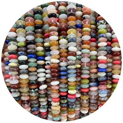 Forma UFO Naturale Cura Spirituale Cristallo Perline Libere Perline Di Gemma Per Doni DIY