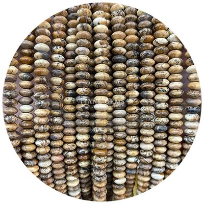 Perle di pietra naturale cristallo di quarzo gemma rotonda perle sciolte per la produzione di gioielli