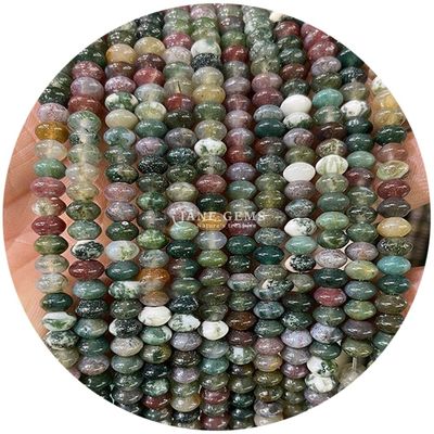 Perle di pietra naturale cristallo di quarzo gemma rotonda perle sciolte per la produzione di gioielli