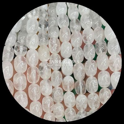 Rose Quartz Chiaro Quartz Natural Gemstone Bead Strands Natural Gemstone Barrel Shape Beads per regali personalizzati