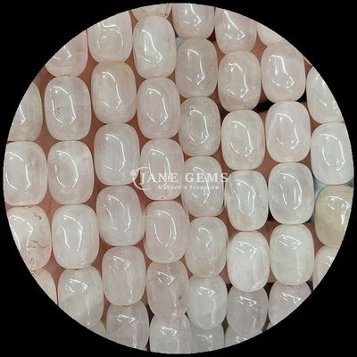Rose Quartz Chiaro Quartz Natural Gemstone Bead Strands Natural Gemstone Barrel Shape Beads per regali personalizzati