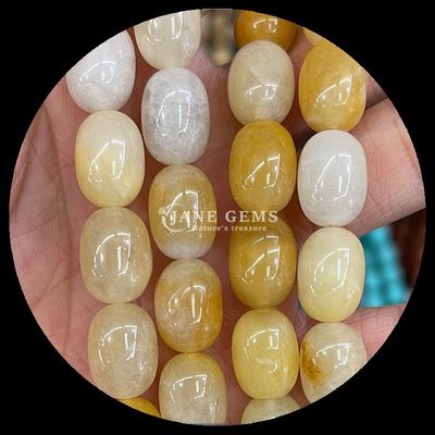 Gems Bead Howlite Opalite Natural Crystal Gemstone Barrel Shape Loose Bead Strands per la realizzazione di gioielli
