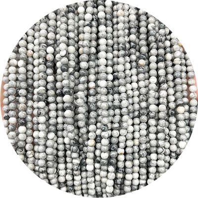 Semi-pietra preziosa Citrine Tourmaline Guarigione Loose Round Bead Strands per il regalo di compleanno