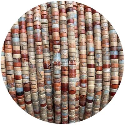 Pietra di cristallo angolo retto forma di pietra naturale perle rotonde per la creazione di gioielli fai da te
