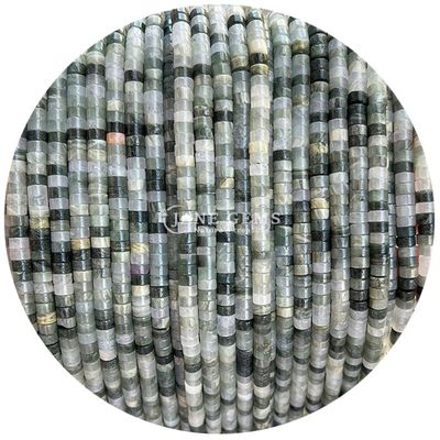 Pietra di cristallo angolo retto forma di pietra naturale perle rotonde per la creazione di gioielli fai da te