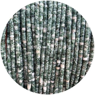 Pietra di cristallo angolo retto forma di pietra naturale perle rotonde per la creazione di gioielli fai da te