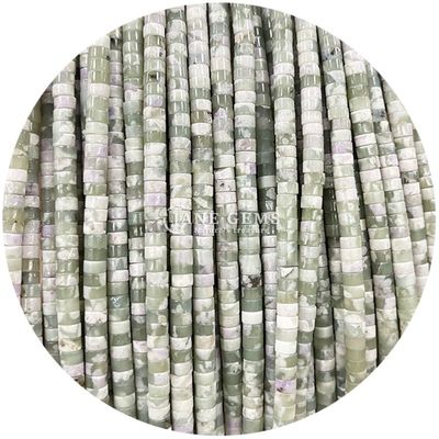 Pietra naturale angolo destro perle sciolte Strand Crystal Peace Jasper Aquamarine perle Strands