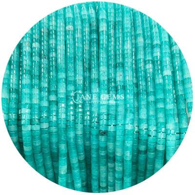 Pietra naturale angolo destro perle sciolte Strand Crystal Peace Jasper Aquamarine perle Strands