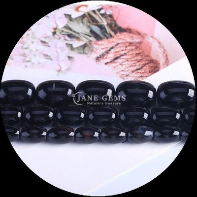 Gems Bead Carnelian Green Agate Natural Crystal Gemstone Barrel Shape Loose Bead Strands per la produzione di gioielli