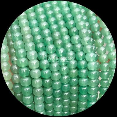 Gems Bead Green Aventurine Violet Stone Natural Crystal Gemstone Apple Shape Loose Bead Strands per la realizzazione di gioielli