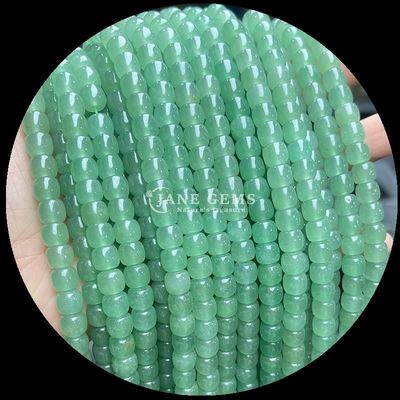 Gems Bead Green Aventurine Violet Stone Natural Crystal Gemstone Apple Shape Loose Bead Strands per la realizzazione di gioielli