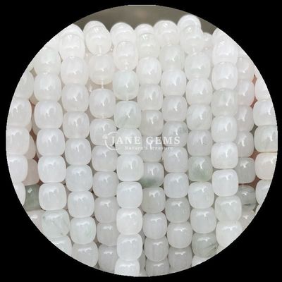 Gems Bead Rose Quartz Ice Green Jade Natural Crystal Gemstone Apple Shape Loose Bead Strands per la realizzazione di gioielli