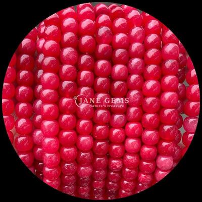 Gems Bead Rose Quartz Ice Green Jade Natural Crystal Gemstone Apple Shape Loose Bead Strands per la realizzazione di gioielli