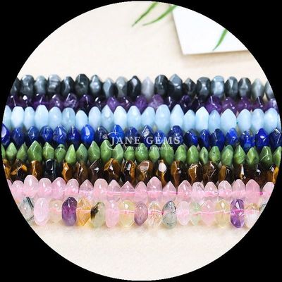 Gems Bead Cristallo naturale Amazonite Occhio d'aquila Gemstone Irregolare Forma cascata Stringhe di perline sciolte per la fabbricazione di gioielli