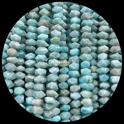 Gems Bead Cristallo naturale Amazonite Occhio d'aquila Gemstone Irregolare Forma cascata Stringhe di perline sciolte per la fabbricazione di gioielli