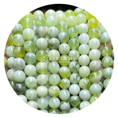 Perline di pietra gemma naturale strato rotondo di pietra cristallina perline sciolte per la fabbricazione di braccialetti di gioielli