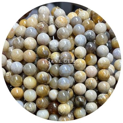Pietra gemma naturale semipreziosa Giaspo oceanico Dragone Sangue perle a strato sciolto per la fabbricazione di gioielli