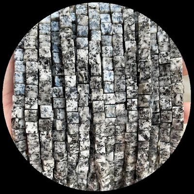 Giada naturale meridionale Amazonite Forma quadrata Stringhe di perline di gemma per gioielli fai da te e energia curativa