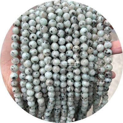 Natural Smooth Charm Gemstone Semi Precious Lapis Lazuli Perle di pietra sciolta Per la fabbricazione di gioielli per braccialetti