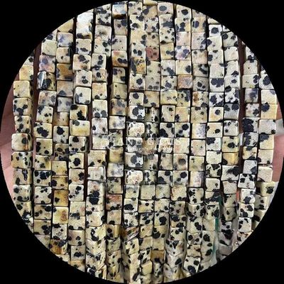 Perle di agata indiana a punto blu per la guarigione dei cristalli e per la realizzazione di gioielli fai-da-te di diverse dimensioni