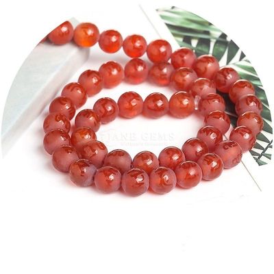 Matt Agate Mantra a sei parole perline sciolte Diy Gioielli Accessoiri Perline buddiste Bracciale Perline incise Agate