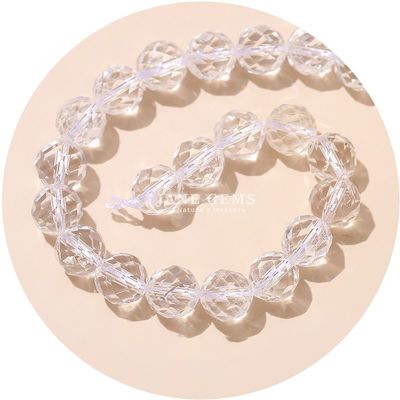 Braccialetto a perline a cristallo a facce rotonde Semi-finito Gioielli DIY Accessoiri Perline sciolte