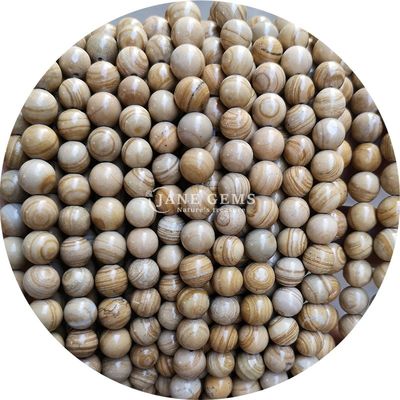 Genuino naturale rotondo sciolto cristallo prezioso perle di gemma filo per la produzione di gioielli