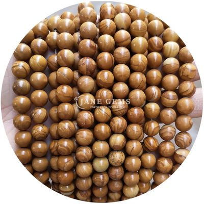 Genuino naturale rotondo sciolto cristallo prezioso perle di gemma filo per la produzione di gioielli